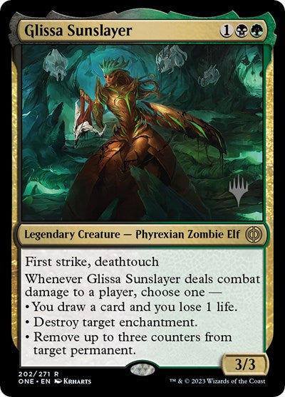 Glissa Sunslayer (Promo Pack: Phyrexia: All Will Be One) Near Mint