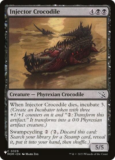 Injector Crocodile (The List) Near Mint