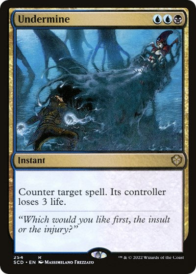 Undermine (Commander 2022 Starter Decks) Near Mint