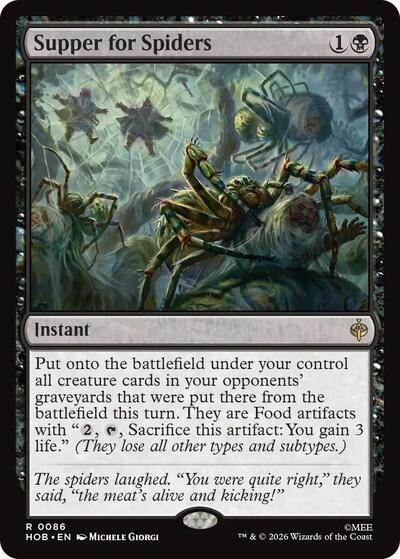 Supper for Spiders|13|0|0.00