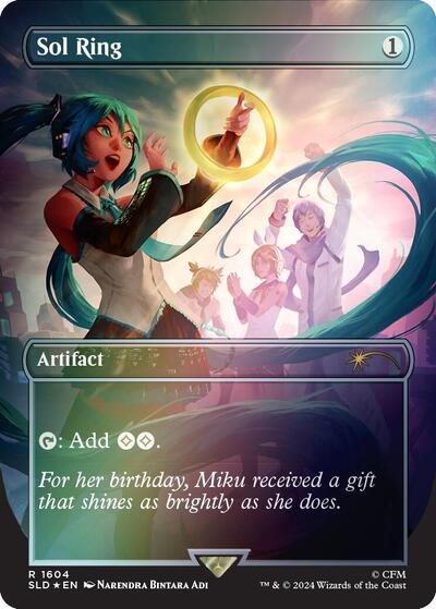 Sol Ring (1604) (Rainbow Foil) (Secret Lair) Light Play Foil