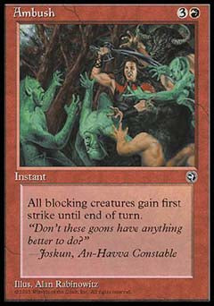 Ambush (Homelands) Medium Play