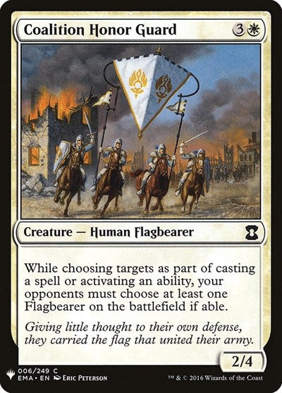 Coalition Honor Guard (Mystery Booster) Near Mint