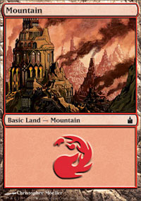 Mountain (300) (Ravnica) Medium Play