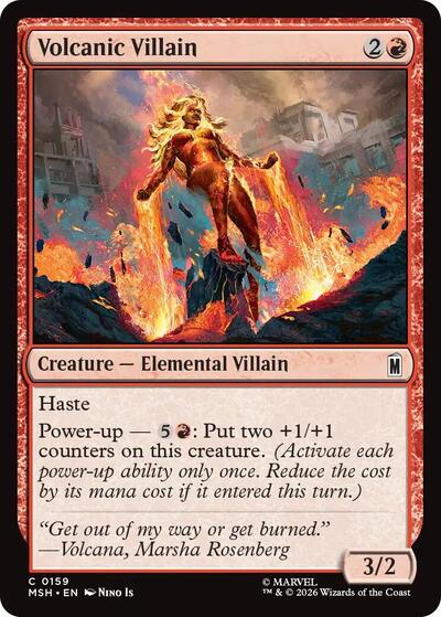 Volcanic Villain (Marvel Super Heroes) Near Mint