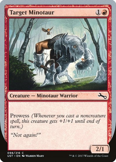 Target Minotaur (A) (Unstable) Near Mint