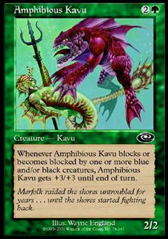 Amphibious Kavu (Planeshift) Heavy Play