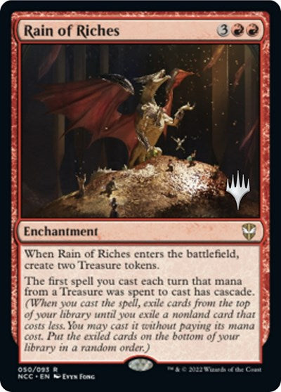 Rain of Riches (Promo Pack: Streets of New Capenna) Near Mint Foil