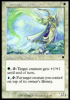 Sunscape Apprentice (Invasion) Medium Play Foil