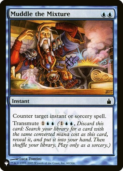 Muddle the Mixture (Secret Lair Commander: Heads I Win, Tails You Lose) Light Play