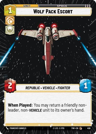 Wolf Pack Escort (Hyperspace) (Twilight of the Republic) Near Mint