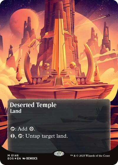 Deserted Temple  0146   Borderless   Galaxy Foil|1|0|0.00