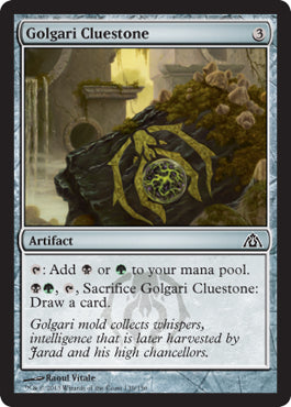 Golgari Cluestone (Dragon's Maze) Light Play