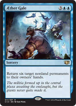 Aether Gale (Commander 2014 Edition) Damaged / Poor