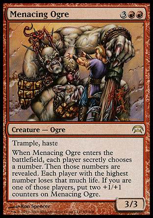Menacing Ogre (Planechase) Medium Play