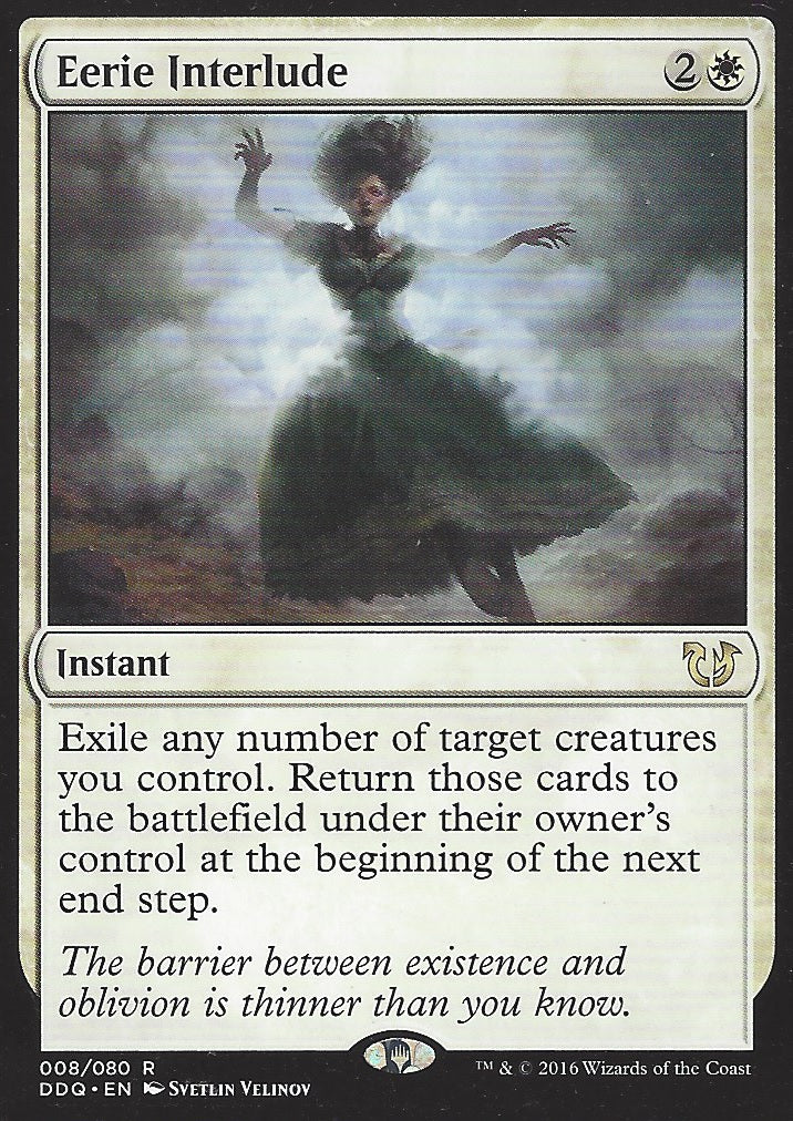 Eerie Interlude (Duel Decks: Blessed vs Cursed) Medium Play