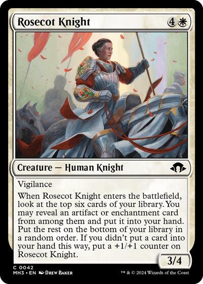 Rosecot Knight (Modern Horizons 3) Light Play