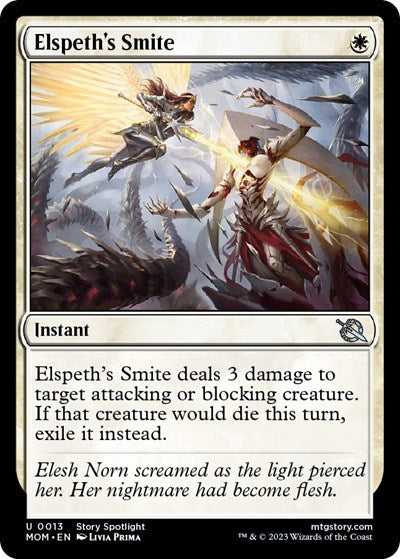 Elspeth's Smite (March of the Machine) Near Mint Foil