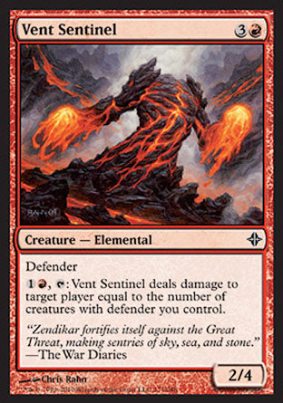 Vent Sentinel (Rise of the Eldrazi) Near Mint Foil