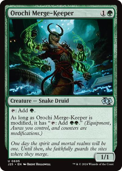 Orochi Merge-Keeper (Foundations Jumpstart) Light Play