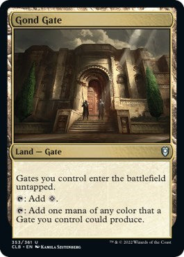 Gond Gate (Commander Legends: Battle for Baldur's Gate) Near Mint Foil