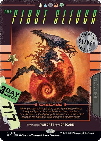 The First Sliver (1371) (Secret Lair) Damaged / Poor