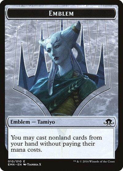 Emblem - Tamiyo, Field Researcher (Eldritch Moon) Light Play