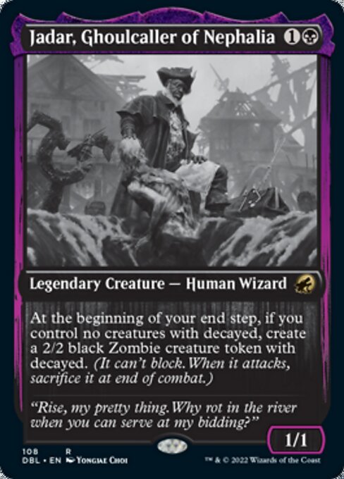 Jadar, Ghoulcaller of Nephalia (Innistrad: Double Feature) Light Play Foil