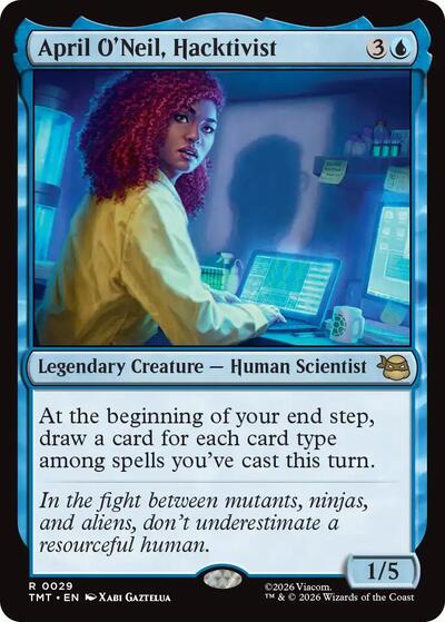 April O'Neil, Hacktivist (Teenage Mutant Ninja Turtles) Light Play