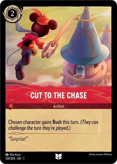 Cut to the Chase (The First Chapter) Near Mint Cold Foil