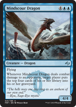 Mindscour Dragon (Fate Reforged) Light Play