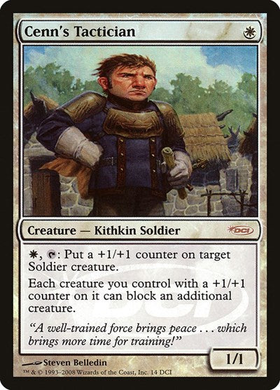 Cenn's Tactician (Promos: WPN and Gateway) Light Play Foil