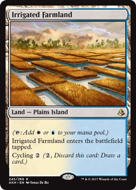 Irrigated Farmland (Amonkhet) Light Play