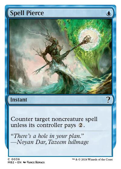 Spell Pierce  White Border|1|0|0.00
