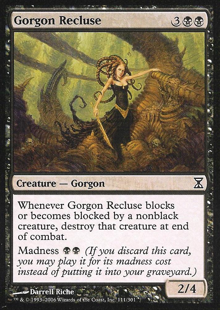 Gorgon Recluse (Time Spiral) Medium Play Foil
