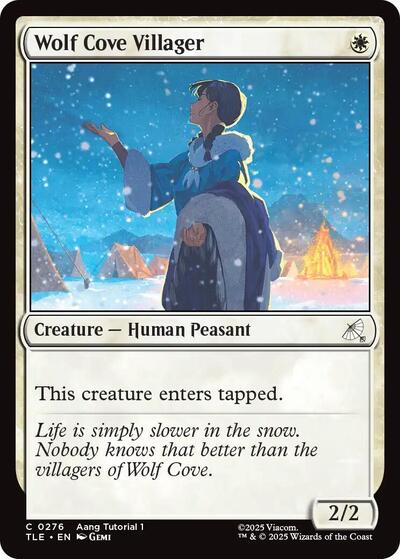 Wolf Cove Villager (0276) (Avatar: The Last Airbender: Eternal-Legal) Light Play