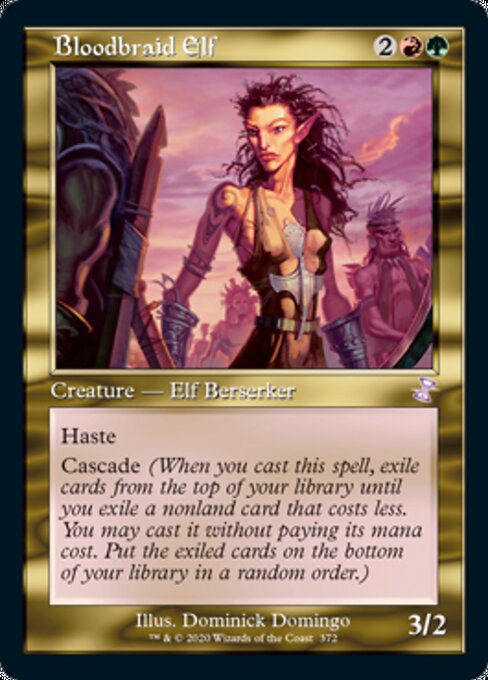 Bloodbraid Elf (Time Spiral Remastered) Light Play Foil