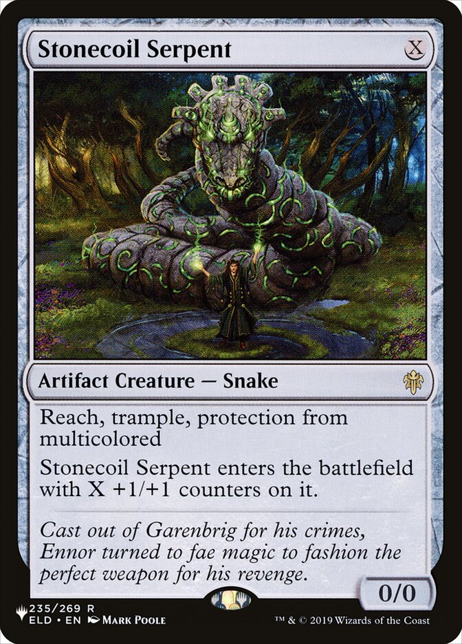 Stonecoil Serpent (The List) Heavy Play