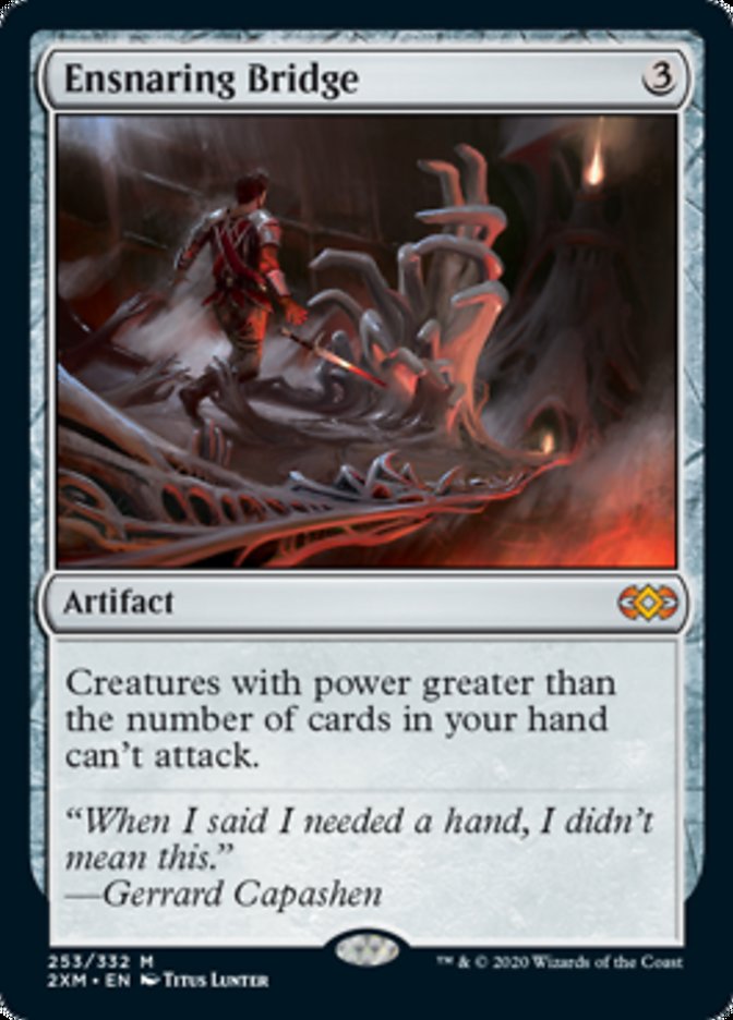 Ensnaring Bridge (Double Masters) Damaged / Poor