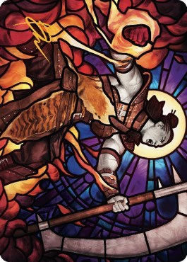 Garna  Bloodfist of Keld Art Card  Gold Stamped Signature|0|0|0.00