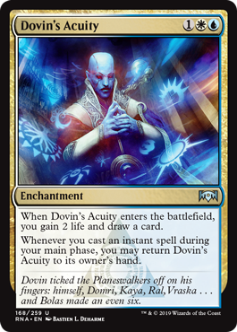Dovin's Acuity (Ravnica Allegiance) Light Play