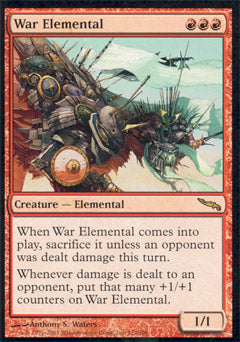 War Elemental (Mirrodin) Damaged / Poor