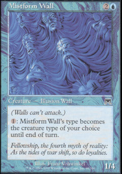 Mistform Wall (Onslaught) Near Mint