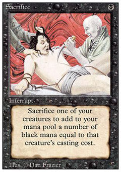 Sacrifice (Revised) Medium Play