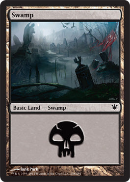 Swamp (258) (Innistrad) Light Play