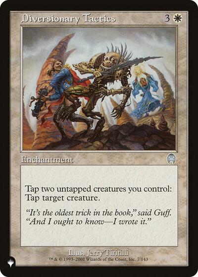 Diversionary Tactics (The List) Light Play