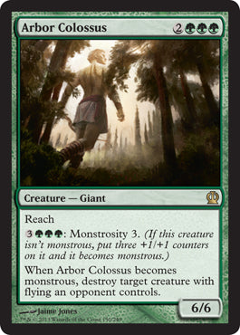 Arbor Colossus (Theros) Light Play Foil