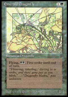 Emerald Dragonfly (Legends) Near Mint