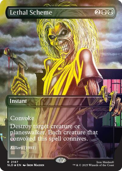 Lethal Scheme (Rainbow Foil) (Secret Lair) Near Mint Foil