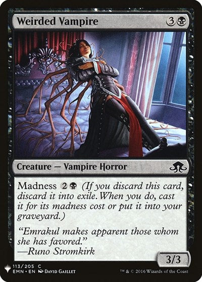 Weirded Vampire (Mystery Booster) Near Mint